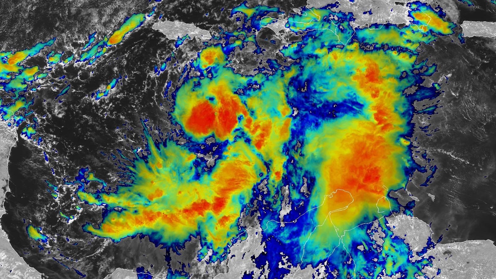 Tropical Depression 18 predicted to become Hurricane Rafael in the ...