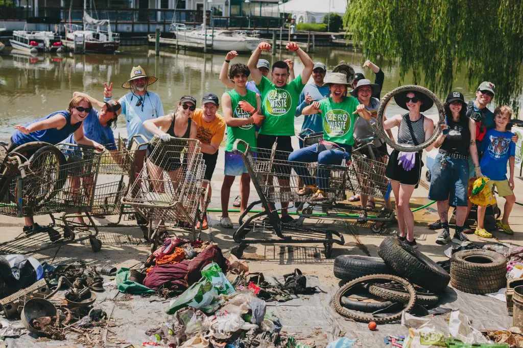 Member Spotlight: Zero Waste Ithaca Cleans Up Cayuga Inlet - May 2025